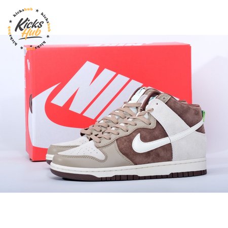 Nike Dunk High Retro Light Chocolate Size 36-47.5