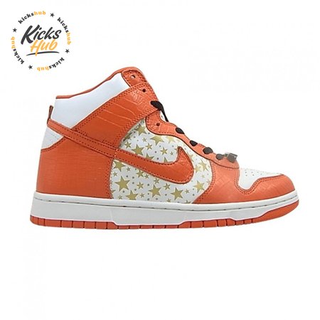 Supreme x Dunk High Pro SB 'Orange' Size 40-47.5