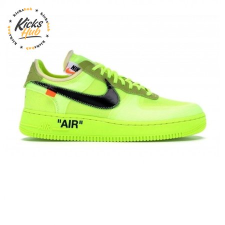 Off-White x Air Force 1 Low 'Volt' Size 36-46