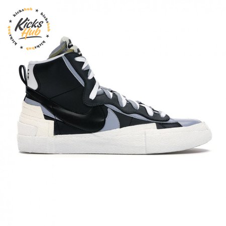 Sacai x Blazer Mid 'Black Grey' Size 36-46