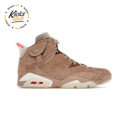 Travis Scott x Air Jordan 6 Retro 'British Khaki' Size 40-47.5