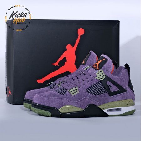 AIR JORDAN 4 RETRO CANYON PURPLE SIZE 36-47.5