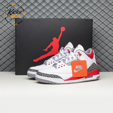 Air Jordan 3 Fire Red DN3707160 Size 40-47.5