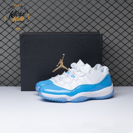 Jordan 11 Retro Low University Blue (2017) 528895-106 Size 40-47.5