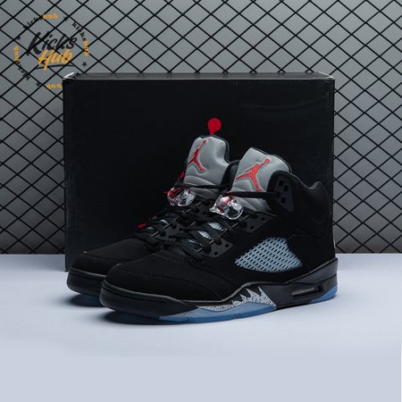 Jordan 5 Retro Black Metallic (2016) 845035-003 Size 40-47.5