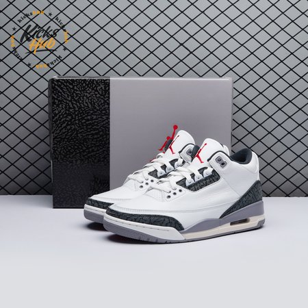 Jordan 3 Retro Cement Grey CT8532-106 Size 36-47.5