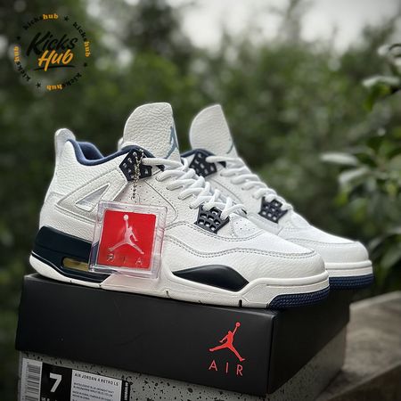 Jordan 4 Retro Columbia 314254-107 Size 36-47.5