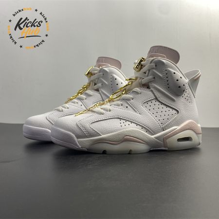 Jordan 6 Retro Gold Hoops (Women's) DH9696-100