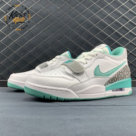 Jordan Legacy 312 Low White Turquois CD7069-130