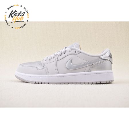 Jordan 1 Low OG Metallic Silver CZ0790-002 Unisex Size