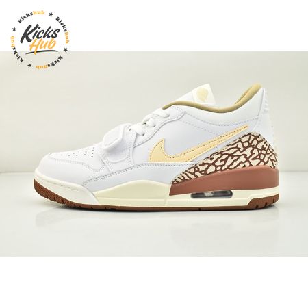 Jordan Legacy 312 Low White Archaeo Brown (Women's) FQ7827-100 Unisex Size