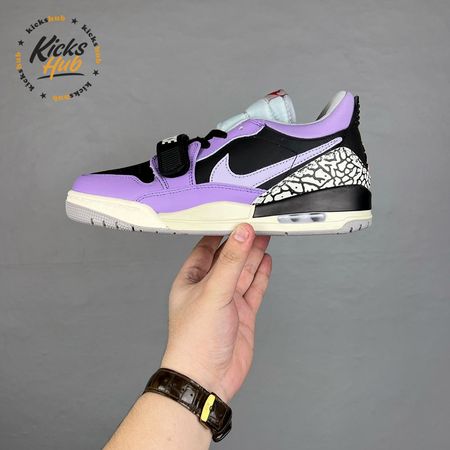 Nike Air Jordan Legacy 312 CD9054-101 Purple Black Unisex Size